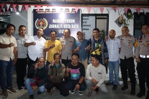 Polres Batu Jalin Sinergitas dengan Wartawan untuk Menjaga Kondusifitas Kota