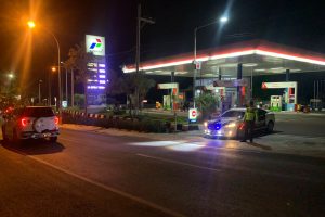 Pastikan Situasi Kamtibmas Aman Kondusif Menjelang Pilkada Tahun 2024, Anggota Polres Batu Giat Blue Light Patroll