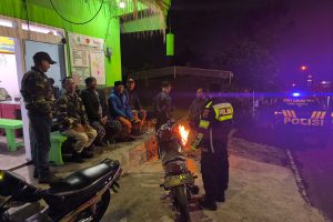 Pastikan Situasi Kamtibmas Aman Dan Kondusif, Anggota Polres Batu Giat Blue Light Patroll Jelang Pilkada Tahun 2024