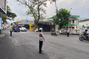 Tingkatkan Kamseltibcar Lantas, Satlantas Polres Batu Poros Pagi
