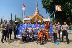 Satlantas Polres Batu Gelar Bakti Sosial dan Bakti Religi Sambut Hari Bhayangkara Lantas ke-69