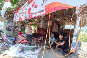 Anggota Polisi RW Polres Batu Giat Sambang Desa, Berharap Sitkamtibmas Tetap Aman Kondusif Jelang Pilkada 2024