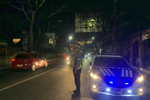 Personil Polres Batu Giat Blue Light Patroll Jelang Pilkada Tahun 2024, Berharap Sitkamtibmas Aman Kondusif