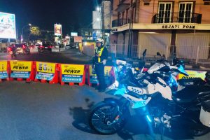 Anggota Polres Batu Giat Blue Light Patroll Menjelang Pilkada Tahun 2024, Berharap Sitkamtibmas Aman dan Kondusif