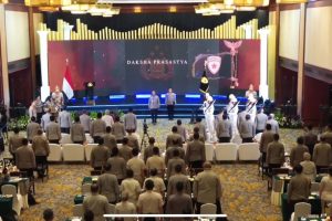 Rilis SSDM Polri  Kukuhkan Pataka Daksha Prasastya, Komitmen SSDM Polri Cetak SDM Unggul Wujudkan Indonesia Emas 2045