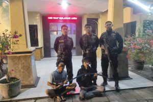 Polrestabes Surabaya Amankan Pemuda Anggota Genk Antagonis