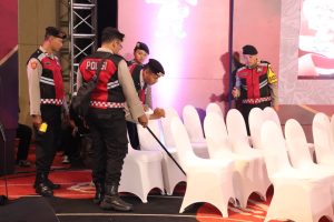 Polres Batu Jamin Keamanan Debat Publik Paslon Pilkada 2024