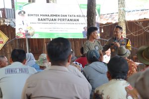 Kapolres Batu Bersama Dinas Pertanian Dorong Produktivitas Jagung di Kota Batu