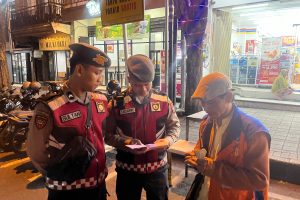 Amankan Objek Vital di Kota Batu, Sat Samapta Polres Batu Laksanakan Patroli Secara Masiv