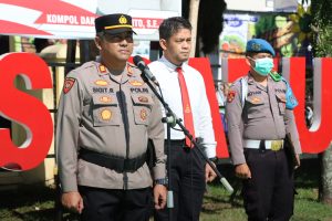 Apel Jam Pimpinan Polres Batu, Tekankan Netralitas Polri Jelang Pilkada 2024