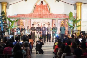 Kapolres Batu dan PJ Wali Kota Batu Tinjau Pengamanan Gereja Jelang Perayaan Natal