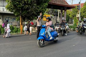 Satlantas Polres Batu Giatkan Poros Pagi, Pastikan Kelancaran dan Keamanan Lalu Lintas