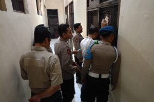 Pertebal Patroli Cek Tahanan Mako Polres Batu guna Ciptakan Situasi Aman dan Kondusif