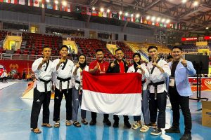 Tim Taekwondo Polri Sabet 7 Emas di Kejuaraan Terbuka Quang Ninh Vietnam