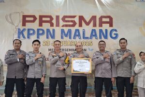 Polres Batu Raih Penghargaan Satker Berkinerja Terbaik dari KPPN Malang
