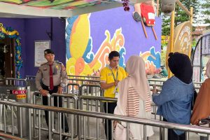 Jaga Kondusivitas Kota Wisata, Unit Pam Obvit  Sat Samapta Polres Batu Tingkatkan Giat Patroli