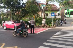 Polres Batu Pastikan Kelancaran Arus Lalu Lintas di Awal Ramadhan