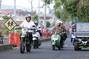 Kapolres Batu dan Perangkat Desa Patroli Bersama, Wujud Sinergi Jaga Kamtibmas