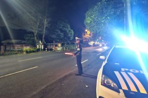 “Pastikan Aman Kondusif, Polres Batu Intensifkan Blue Light Patrol”