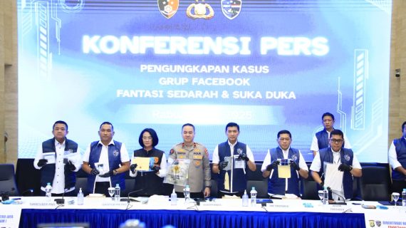 Bareskrim Polri Ungkap Grub Facebook Penyebar Pornografi Anak, Enam Tersangka Ditangkap