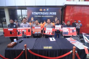 Polres Bojonegoro Berhasil Ungkap Narkoba 17 Tersangka Diamankan