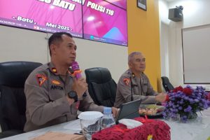 Optimalkan Pelayanan, Operator Call Center 110 Polres Batu Ikuti Arahan di Rupatama