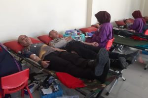 Sambut HUT Bhayangkara ke-79, Polres Batu Laksanakan Donor Darah
