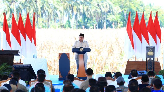 Presiden Prabowo Senang Kapolri dan Jajaran Turut Sukseskan Swasembada Pangan