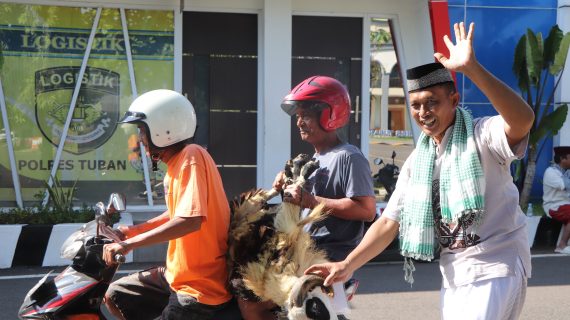 Idul Adha 1446 H, Polres Tuban Distribusikan 6 Ekor Sapi dan 27 Kambing