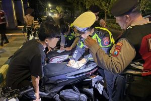 Polres Pasuruan Kota Amankan 8 Unit Motor Tidak Sesuai Spektek, Diduga Balap Liar