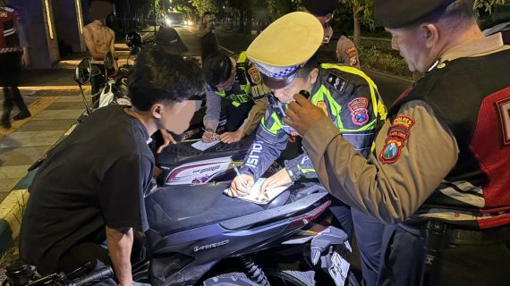 Polres Pasuruan Kota Amankan 8 Unit Motor Tidak Sesuai Spektek, Diduga Balap Liar