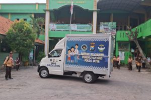 Polda Jatim Konsisten Penuhi Gizi Pelajar, Program MBG Masuki Hari Keempat
