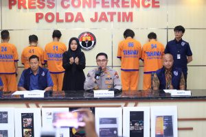 Polda Jatim Berhasil Ungkap Kasus Tindak Pidana ITE Pornografi Anak Motif Cemburu