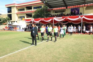 Polda Jatim Gelar Turnamen Sepak Bola Kapolda Cup 2025  di Hari Bhayangkara ke -79