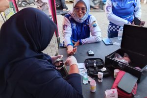 Polres Batu Gelar Bakti Kesehatan dalam Rangka HUT Polri ke-79