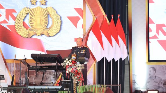 Peringati Hari Bhayangkara ke -79 Kapolda Jatim Minta Anggota Tingkatkan Pelayanan Publik