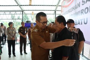 Jaga Stabilitas Keamanan, Polres Batu-Forkopimda Gelar Silaturahmi dengan Perguruan Silat