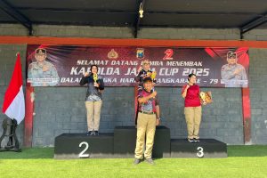 Polwan Polresta Malang Kota Raih Juara Lomba Menembak “Kapolda Jatim Cup 2025”
