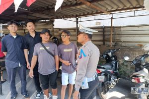 Satlantas Polres Batu Laksanakan Binluh untuk Pengemudi Ojek dalam Ops Patuh Semeru 2025