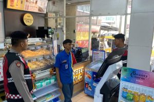 Patroli Sat Samapta Polres Batu: Cegah Parkir Liar dan Gangguan Kamtibmas