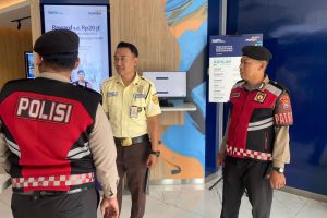 Sat Samapta Polres Batu Patroli Obyek Vital Cegah Gangguan Kamtibmas