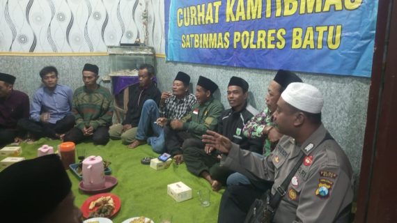 Sinergi Polisi dan Warga, Sat Binmas Polres Batu Beri Penyuluhan Cybercrime dan Kenakalan Remaja
