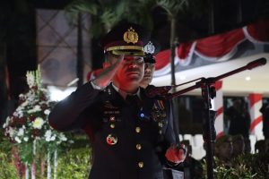 Kapolres Batu Pimpin Upacara AKRS di TMP Suropati Peringati HUT RI ke-80