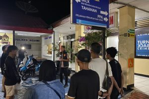 Respon Cepat Polres Ngawi Berhasil Amankan Sejumlah Remaja Konvoi Lempar Petasan