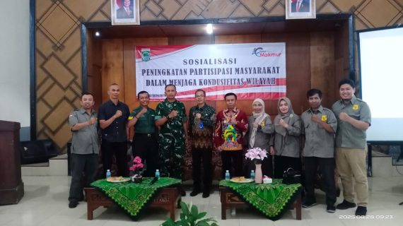 Sinergi Tiga Pilar, FKDM Malang Gelar Sosialisasi Jaga Kondusifitas Wilayah