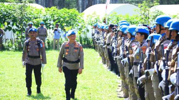 FPU 7 MINUSCA Siap Berangkat Ke Africa Tengah, Kadivhubinter Polri : Misi Perdamaian, Polri Terlatih