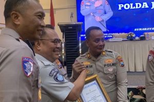 Polres Pelabuhan Tanjungperak Berhasil Tekan Angka Lakalantas Hingga 44,6 persen