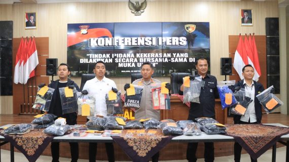 Polres Malang Tetapkan 21 Tersangka Perusakan Kantor Polisi, 6 Diantaranya ABH