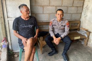 Patroli Dialogis, Bhabinkamtibmas Polsek Junrejo Ajak Warga Jaga Kamtibmas