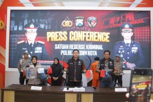 Polres Kediri Kota Amankan Lima Tersangka Pengeroyokan